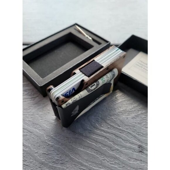 Minimalist Wallet for Men - Slim RFID Wallet, Scratch Resistant - Picture 2 of 4